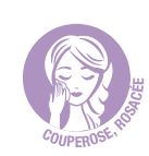 Apaiser la rosacée avec les huiles essentielles
La rosacée ou acné rosacée est une affection chronique courante qui concerne surtout les femmes de 30 à 50 ans. 
Touchant essentiellement le front, le nez, les joues et le menton, la rosacée est une atteinte des petits vaisseaux sanguins. Les symptômes s'installent progressivement et la rosacée peut évoluer selon 3 phases :
Au cours de la première phase, une rougeur du visage apparait. D'abord ponctuelle et favorisée par certains facteurs, elle devient ensuite permanente et très souvent associées à une couperose : cette  première forme dite vasculaire est la plus fréquente. 
Dans un second temps apparaissent des papules (boutons sans pus) et pustules (avec pus), en plus des signes vasculaires. Ces lésions apparaissent par poussées, sans facteur déclenchant particulier.
Dans un troisième temps, apparait une forme dite hypertrophique : c'est la plus tardive et la plus rare (moins de 5 % des patients, avec une très grande prédominance masculine). Elle se manifeste par un épaississement de la peau du visage, en particulier du nez : elle prend un aspect rouge et gonflé, avec une dilatation des pores de la peau. Cette forme, plus que les autres, a des répercussions psychologiques importantes pour des raisons d’ordre esthétique.
Il ne faut pas confondre la rosacée avec la couperose. La couperose correspond à une dilatation permanente et visible des petits vaisseaux de la peau du visage. Elle se manifeste par de fins traits rouges ou violacés, juste sous la surface de la peau, localisés de façon symétrique sur le nez et les pommettes.
Quels sont les causes de la rosacée ?
Les causes exactes de la rosacée sont encore inconnues, mais certaines pistes sont évoquées, comme des caractéristiques génétiques (maladie plus fréquente chez les peaux claires, fines et fragiles).
Certains facteurs sont aussi connus pour favoriser la rosacée en provoquant des bouffées de chaleur et des rougeurs, tels que l'exposition au soleil, au vent et aux températures extrêmes, les changements thermiques brusques (du froid au chaud en particulier), les exercices physiques intenses, les émotions fortes, la consommation d’alcool, de nourriture épicée ou de boissons chaudes...
Comment apaiser la rosacée avec les huiles essentielles et soins naturels ?
Pour nettoyer votre visage, éviter l’eau et préférez les huiles végétales (Jojoba, Abricot, macérât de Calendula) que vous rincerez avec des hydrolats (Lavande fine, Rose de Damas, Camomille).
Pour apaiser l’acné rosacée, faites appel à l’huile essentielle d’Hélichryse italienne, à l’huile végétale de Carthame, à la poudre d’Avoine colloïdale.
 
 Voici quelques recettes d’aromathérapie reconnues tirées d’ouvrages de référence de synergies d’huiles essentielles pour vous aider à apaiser l’acné rosacée.
Couperose, rosacée