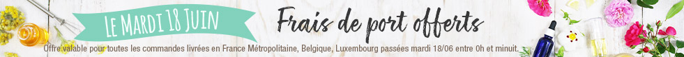 Frais de port offerts